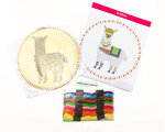 Kit Broderie sur Bois Suspension à Broder Lama