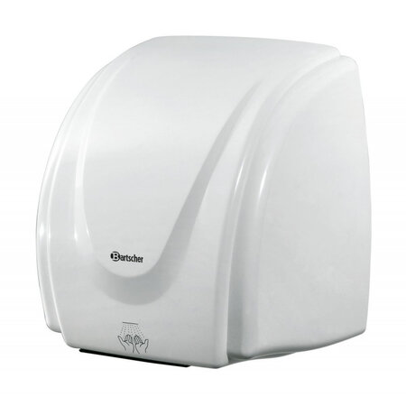 Sèche-mains 2 1 kw professionnel - bartscher -  - plastique 244x264x200mm