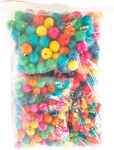 Perles en bois pour enfant 500 pièces