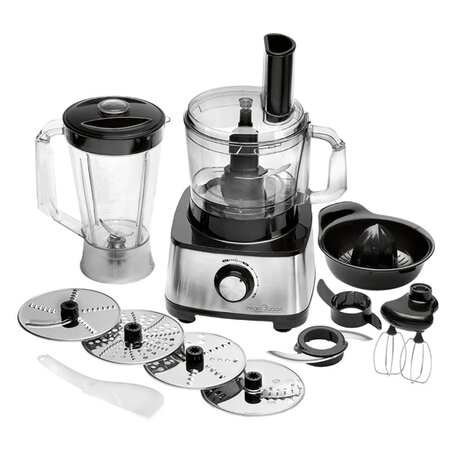 Proficook robot de cuisine 1200 w argenté pc-km 1063