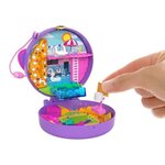 Polly pocket - coffret match de foot - poupée mini-univers