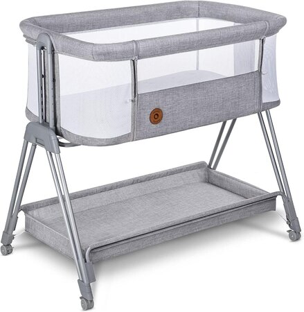 Lit Bébé  Luna Gris Concrete