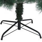 vidaXL Arbre de Noël artificiel avec LED et boules Vert 150 cm PVC PE