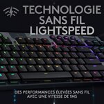 Clavier Gaming - Sans fil - LOGITECH G - G915 TKL LIGHTSPEED RVB - Switch GL TACTILE - Carbon