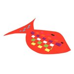 Paquet de 40 feuilles Carta 50 x 32 5 cm 270 g couleurs assorties