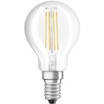 Osram ampoule led sphérique clair filament  4w=40 e14 chaud