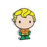Chibi Aquaman - 2 Dollars  - 1 once Argent BE 2021
