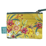 Grande pochette plate tasse de thé en coton décorée allen