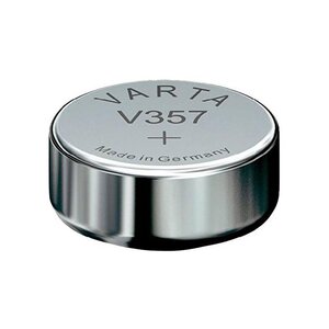 Pile oxyde argent pour montres  v357 (sr44)  1 55 volt varta