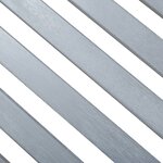vidaXL Banc de jardin 2 places 120 cm Gris Bois d'eucalyptus solide