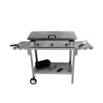 Pack plancha électrique planchaelec lux 830 inox - chariot odeon 830