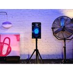 Sony mhcv02 - high power monobloc - enceinte lumineuse avec poignée - bluetooth - lecteur cd - prise micro