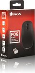 Souris sans fil ngs fog (noir)