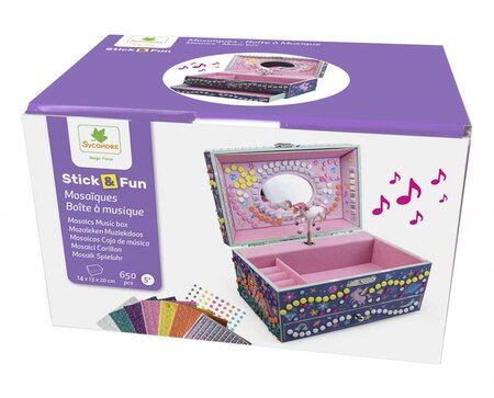 Stick n fun - 3d mosaiques - boÎte a musique