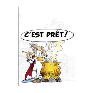 Cahier piqué a4 - 96 pages séyès - astérix et obélix - c'est prêt !