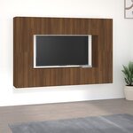 vidaXL Ensemble de meubles TV 8 Pièces Chêne marron Bois d'ingénierie