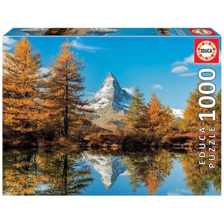 EDUCA -Puzzle -  1000 MONT CERVIN EN AUTOMNE