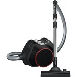 Miele boost cx1 aspirateur traîneau sans sac - technologie vortex -78db- moteur powerline 890w - 4 positions - noir liseré rouge