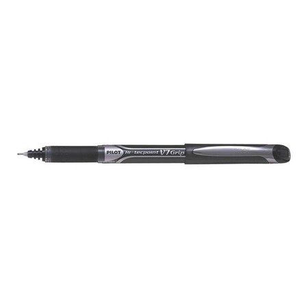 Stylo roller encre liquide hi-tecpoint v7 grip pte moyenne noir x 12 pilot