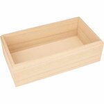 Boîte Carrée 15X15X15 Cm Bois