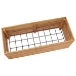 vidaXL Lit surélevé 100x40x38 cm Bois massif de teck et acier