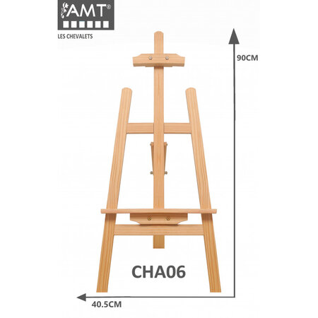 Chevalet d'atelier et d'exposition - 90cm - amt cha06