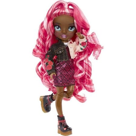Rainbow high - poupée mannequin 28cm - rose