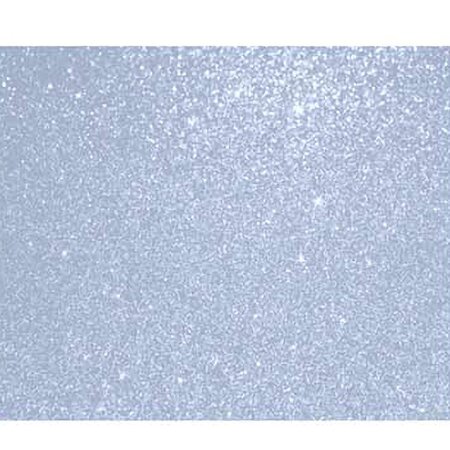 Rouleau d'adhésif décoratif pailleté gris perle 45 x 150 cm