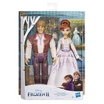 Disney la reine des neiges 2 - poupée princesse disney romance entre anna et kristoff