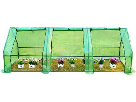 SERRE CHASSIS PETUNIA - 2.43M² - 2.7 X 0.9 X 0.9 M