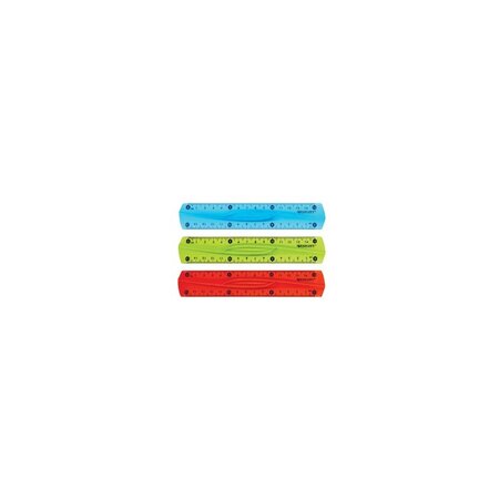 WESTCOTT 1 Règle plate, plastique, longueur: 150 mm, souple couleur aleatoire