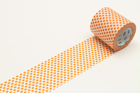 Masking Tape MT Casa Pois 5 cm orange - dot mandarin