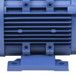 vidaXL Moteur électrique triphasé Aluminium 1 5kW/2 CH 2840 tr/min