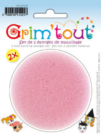 Éponge de maquillage Épaisseur 1 5 cm 2 pièces
