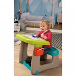 Smoby chevalet little pupils vert et bleu