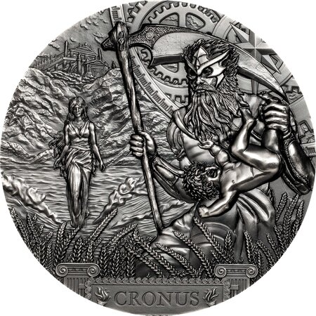 CRONUS Titans 3 onces argent monnaie 20 Dollars Cook Islands 2021