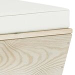 vidaXL Salon de jardin palette 7 Pièces avec coussins Épicéa imprégné