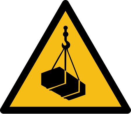 Autocollant vinyl waterproof - charge suspendue - l.200mm x h.200mm uttscheid