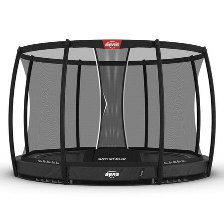 Elite InGround 330 Grey + Safety Net Deluxe