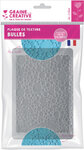 Plaque de texture Bulles