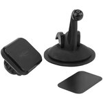 Ansmann support de téléphone de voiture aimant noir 1700-0070
