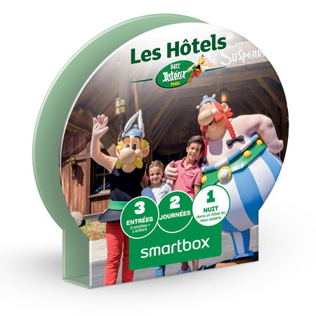 SMARTBOX - Coffret Cadeau Parc Astérix séjour en famille -  Séjour