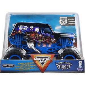 Monster jam - collector die cast trucks - echelle 1:24 - modele aléatoire