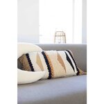 KidsDepot Coussin Marnie 55x35 cm Coton Naturel