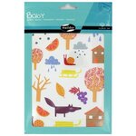 Pochette de 123 maxi gommettes Les 4 saisons adhésives repositionnables