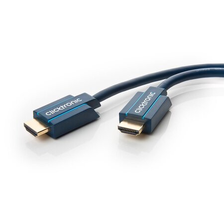 Câble HDMI™ High Speed avec Ethernet haut débit pour TV Ultra HD 10m CLICKTRONIC