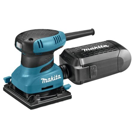 Makita ponceuse orbitale 200 w bleu et noir