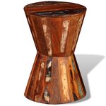 vidaXL Tabouret Bois de récupération massif