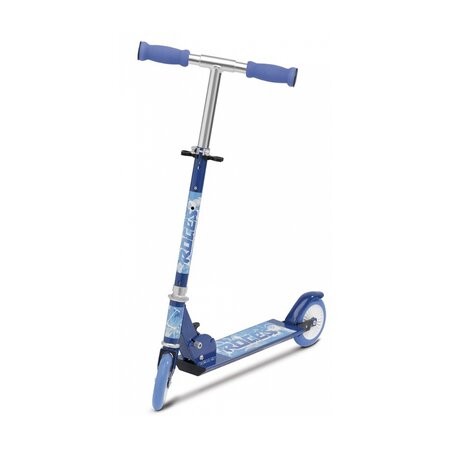 Trottinette alu  125mm bleu