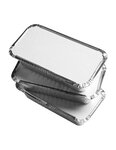 (cls de 1600 barq) barquette rectangulaire aluminium 450ml
